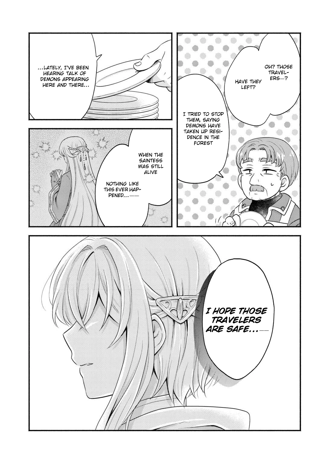 The Savior Saintess Is Devoured by the Gluttonous Demon. Chapter 1 - . Page 7